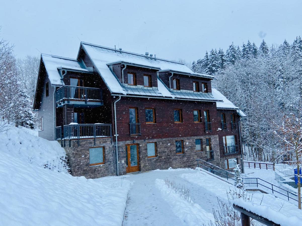 Utulny Apartman V Srdci Krkonos Se Saunou Jablonec nad Jizerou Exteriör bild
